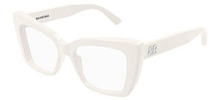 Balenciaga BB0297O women White Butterfly Eyeglasses