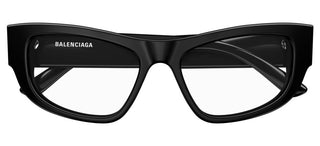 Balenciaga BB0303O women Black Cat Eye Eyeglasses