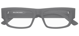 Balenciaga BB0304O men Grey Squared Eyeglasses