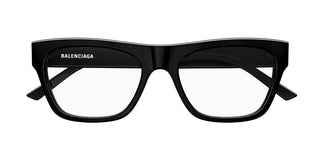 Balenciaga BB0308O unisex Black Squared Eyeglasses