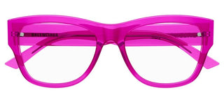 Balenciaga BB0309O unisex Violet Squared Eyeglasses