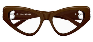 Balenciaga BB0313O women Brown Cat Eye Eyeglasses