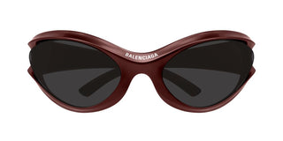 Balenciaga BB0317S unisex Red Cat Eye Sunglasses