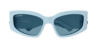 Balenciaga BB0321S women Blue Cat Eye Sunglasses