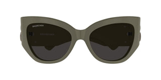 Balenciaga BB0322S women Green Cat Eye Sunglasses