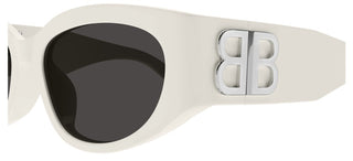 Balenciaga BB0324SK women White Oval Sunglasses