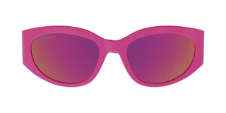 Balenciaga BB0324SK women Pink Oval Sunglasses