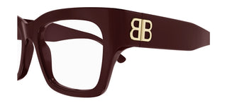 Balenciaga BB0325O women Red Squared Eyeglasses