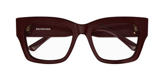 Balenciaga BB0325O women Red Squared Eyeglasses