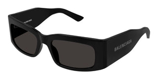 Balenciaga BB0328S unisex Black Rectangle Sunglasses