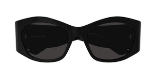 Balenciaga BB0329S women Black Rectangle Sunglasses