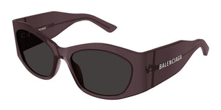 Balenciaga BB0329S women Violet Rectangle Sunglasses