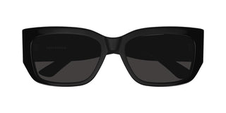 Balenciaga BB0331SK unisex Black Rectangle Sunglasses