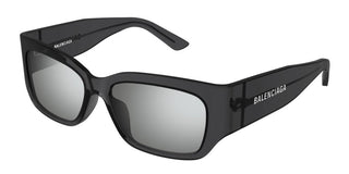 Balenciaga BB0331SK unisex Black Rectangle Sunglasses