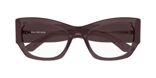 Balenciaga BB0333O women Violet Squared Eyeglasses