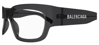 Balenciaga BB0334O men Grey Rectangle Eyeglasses