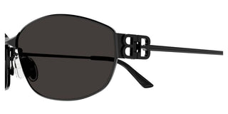 Balenciaga BB0336S unisex Black Oval Sunglasses