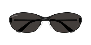 Balenciaga BB0336S unisex Black Oval Sunglasses