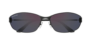 Balenciaga BB0336S unisex Black Oval Sunglasses