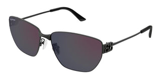 Balenciaga BB0337SK unisex Ruthenium Rectangle Sunglasses