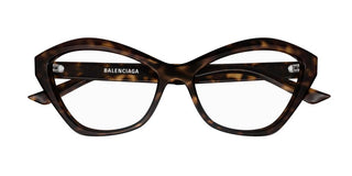 Balenciaga BB0341O women Havana Cat Eye Eyeglasses