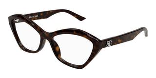 Balenciaga BB0341O women Havana Cat Eye Eyeglasses