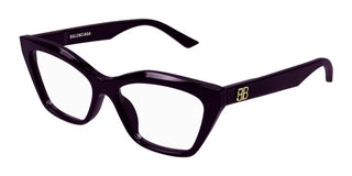 Balenciaga BB0342O women Violet Butterfly Eyeglasses