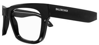 Balenciaga BB0343O unisex Black Squared Eyeglasses