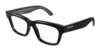 Balenciaga BB0343O unisex Black Squared Eyeglasses