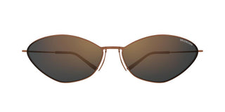 Balenciaga Bb0350s Unisex Brown Cat Eye Sunglasses