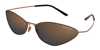 Balenciaga Bb0350s Unisex Brown Cat Eye Sunglasses