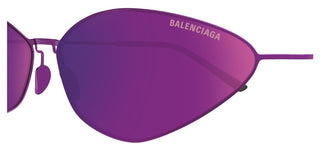 Balenciaga Bb0350s Unisex Violet Cat Eye Sunglasses