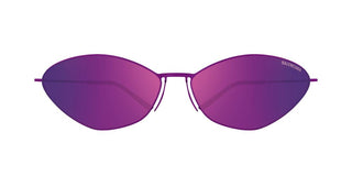 Balenciaga Bb0350s Unisex Violet Cat Eye Sunglasses