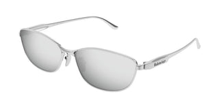 Balenciaga BB0357S unisex Silver Squared Sunglasses