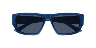 Balenciaga BB0366S men Blue Squared Sunglasses