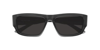 Balenciaga BB0366S men Grey Squared Sunglasses