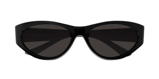 Balenciaga Bb0367s Women Black Round Sunglasses