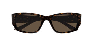 Balenciaga BB0368S unisex Havana Squared Sunglasses