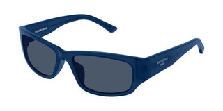 Balenciaga BB0368S unisex Blue Squared Sunglasses