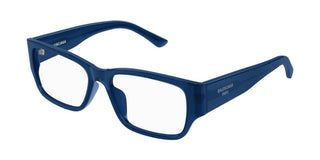 Balenciaga BB0373O men Blue Squared Eyeglasses