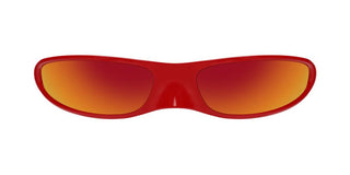 Balenciaga BB0383S unisex Red Squared Sunglasses