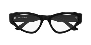 Balenciaga BB0391O women Black Cat Eye Eyeglasses