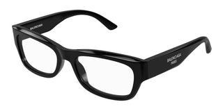 Balenciaga BB0392O men Black Rectangle Eyeglasses