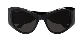 Balenciaga Bb0393s Women Black Butterfly Sunglasses