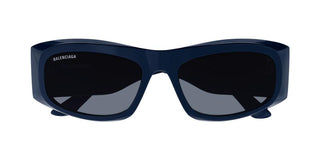 Balenciaga BB0395S women Blue Squared Sunglasses