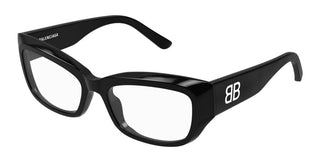 Balenciaga BB0399O women Black Rectangle Eyeglasses