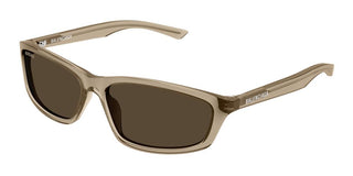 Balenciaga BB0401S unisex Brown Squared Sunglasses