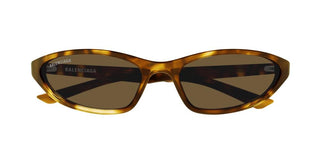 Balenciaga BB0402S women Havana Squared Sunglasses