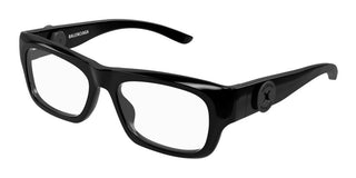 Balenciaga BB0410O men Black Rectangle Eyeglasses