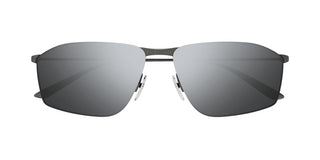 Balenciaga BB0413S men Ruthenium Squared Sunglasses